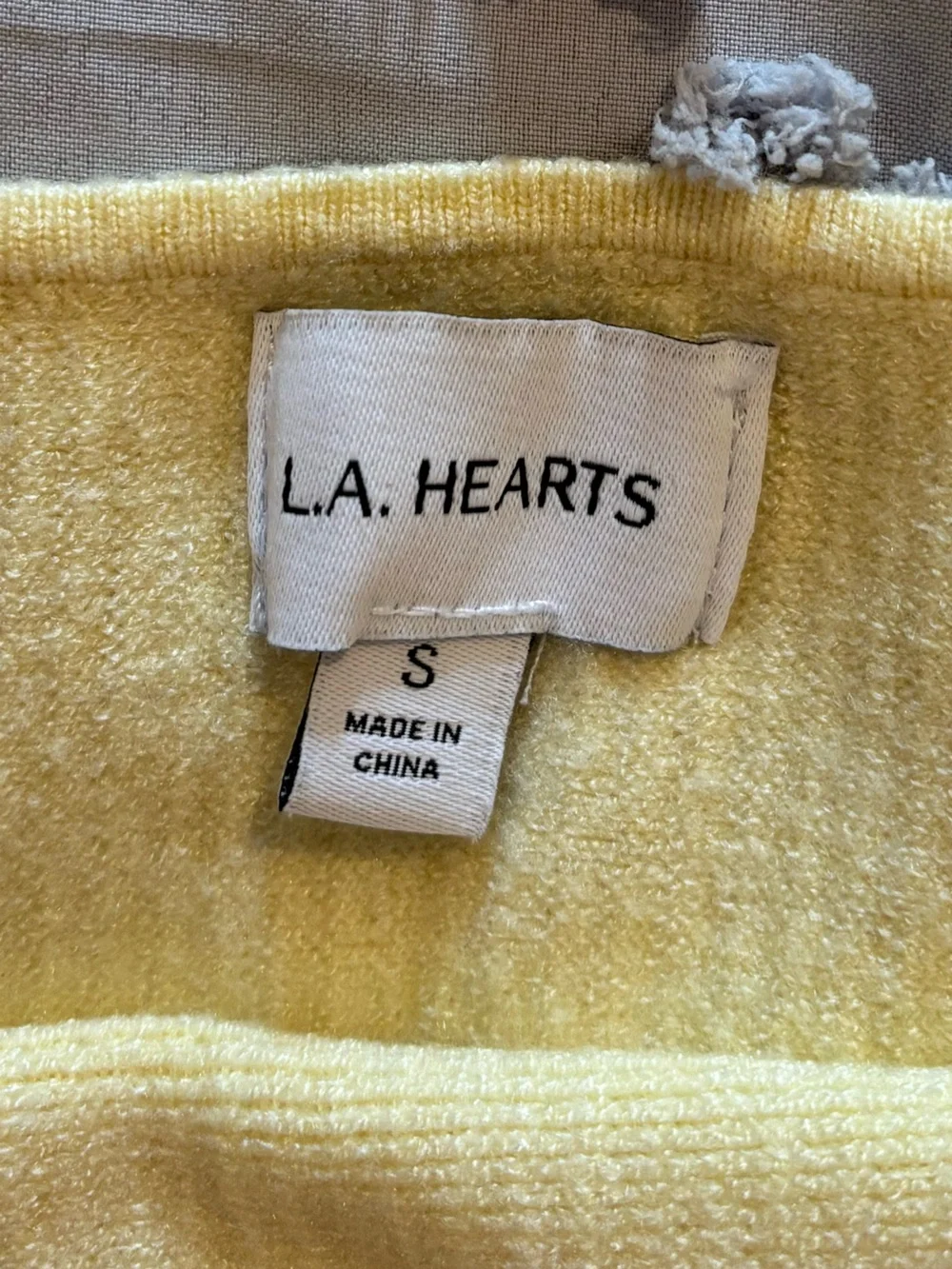 Pacsun Yellow and White Ribbed Tube Tops